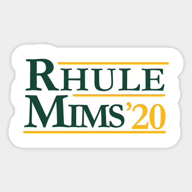 Rhule Mims Sticker by Parkeit